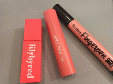 ブラッディライアー コーティングティント/lilybyred/リップティントを使ったクチコミ(1枚目)