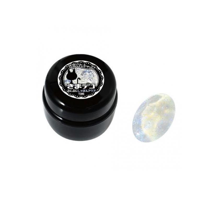 きまぐれキャット きまデコ 7306 ぷにぷに しゃぼんアクア