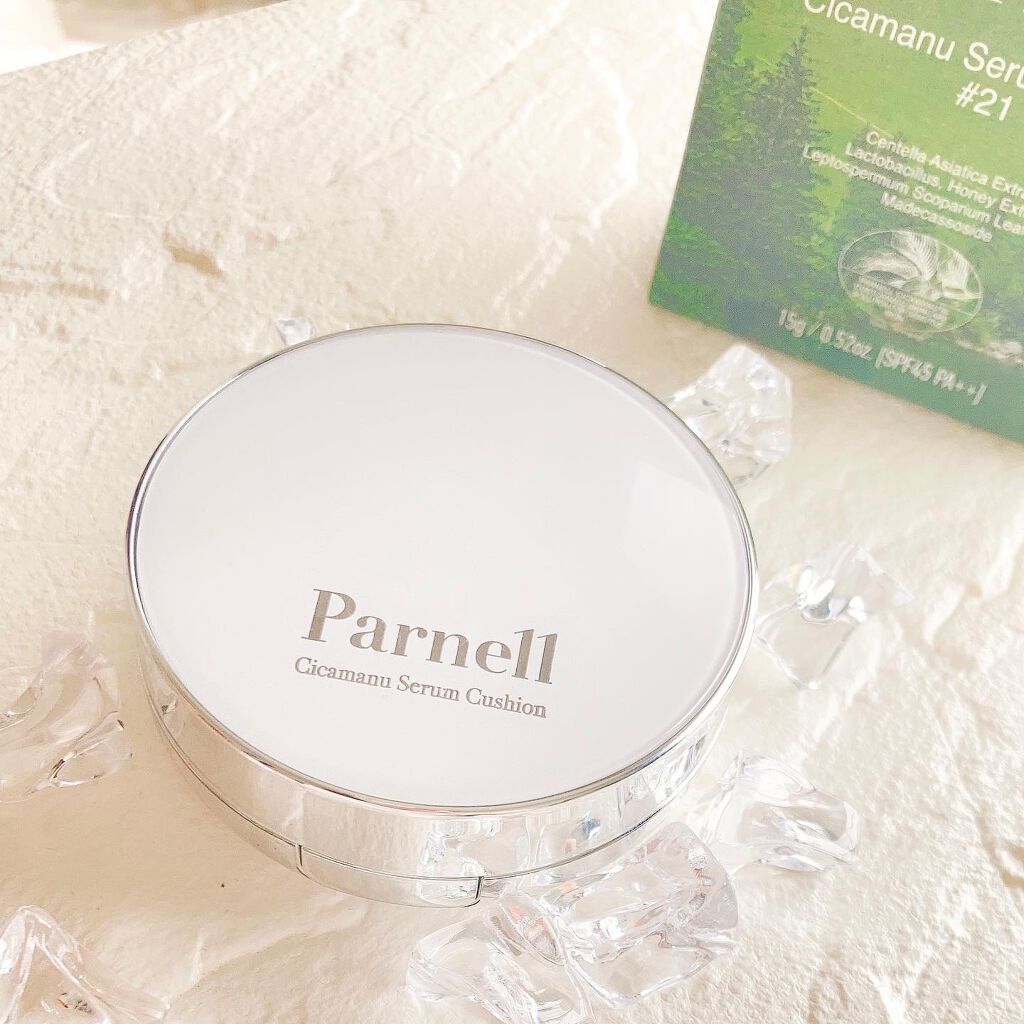 シカマヌ セラム クッションファンデ/parnell/クッションファンデーションを使ったクチコミ(6枚目)
