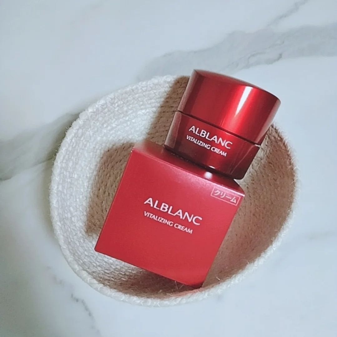 バイタライジングクリーム/ALBLANC/フェイスクリームを使ったクチコミ(2枚目)