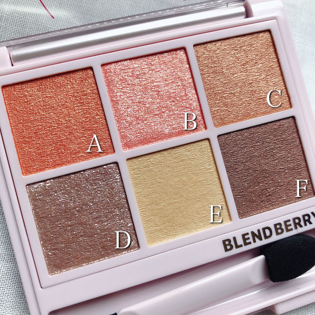 オーラクリエイション/BLEND BERRY/アイシャドウパレットを使ったクチコミ（3枚目）