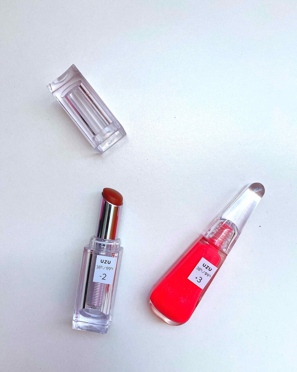 38°C / 99°F リップトリートメント (リップ美容液)/UZU BY FLOWFUSHI/リップケアを使ったクチコミ（1枚目）