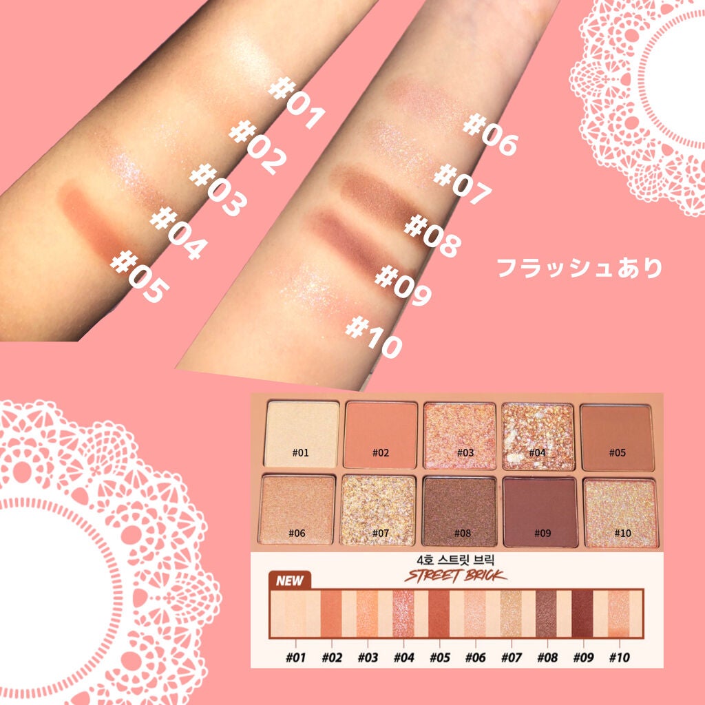 プロ アイ パレット/CLIO/アイシャドウパレットを使ったクチコミ(4枚目)