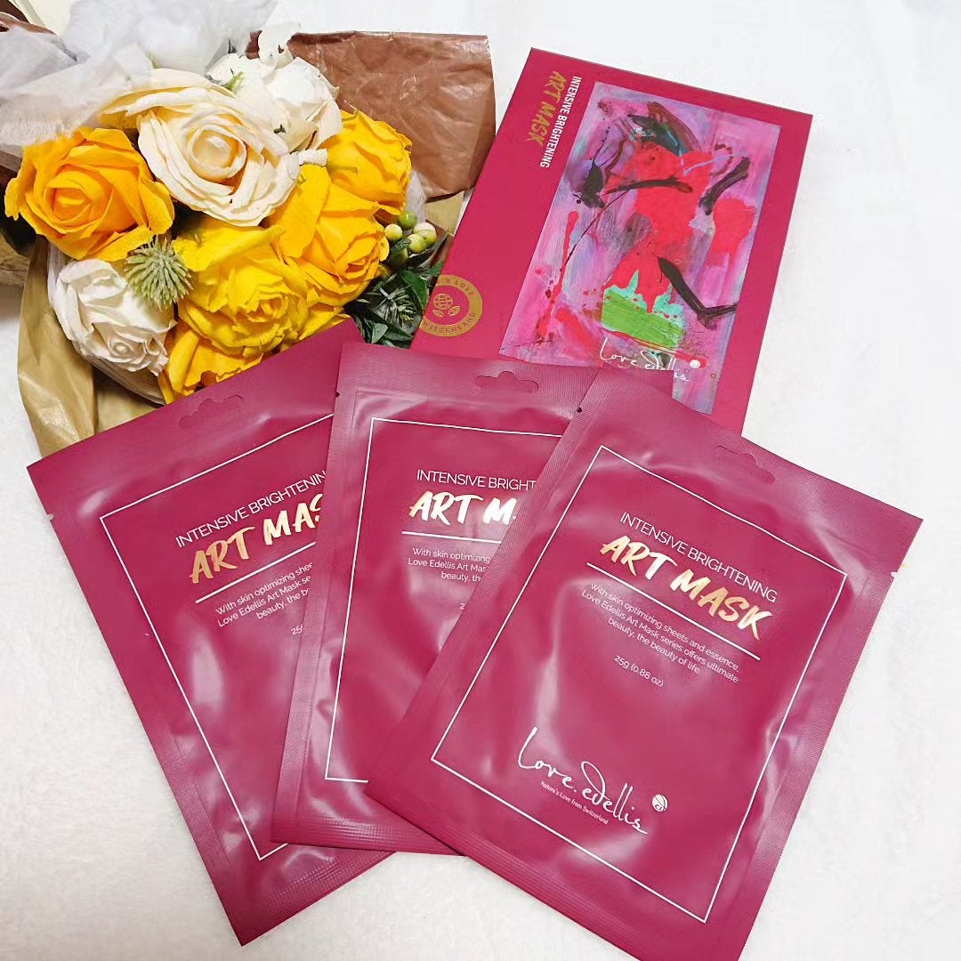 真紅 on LIPS 「ラブエデリス ブライトニングアートマスクをお試しさせて頂きまし..」(4枚目)