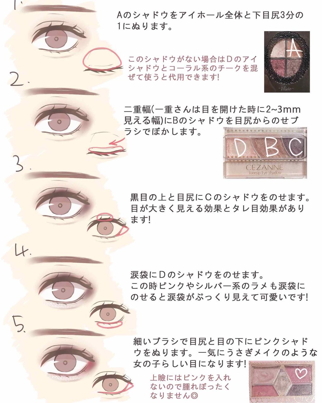 グロウツインカラー/キャンメイク/アイシャドウパレットを使ったクチコミ（2枚目）