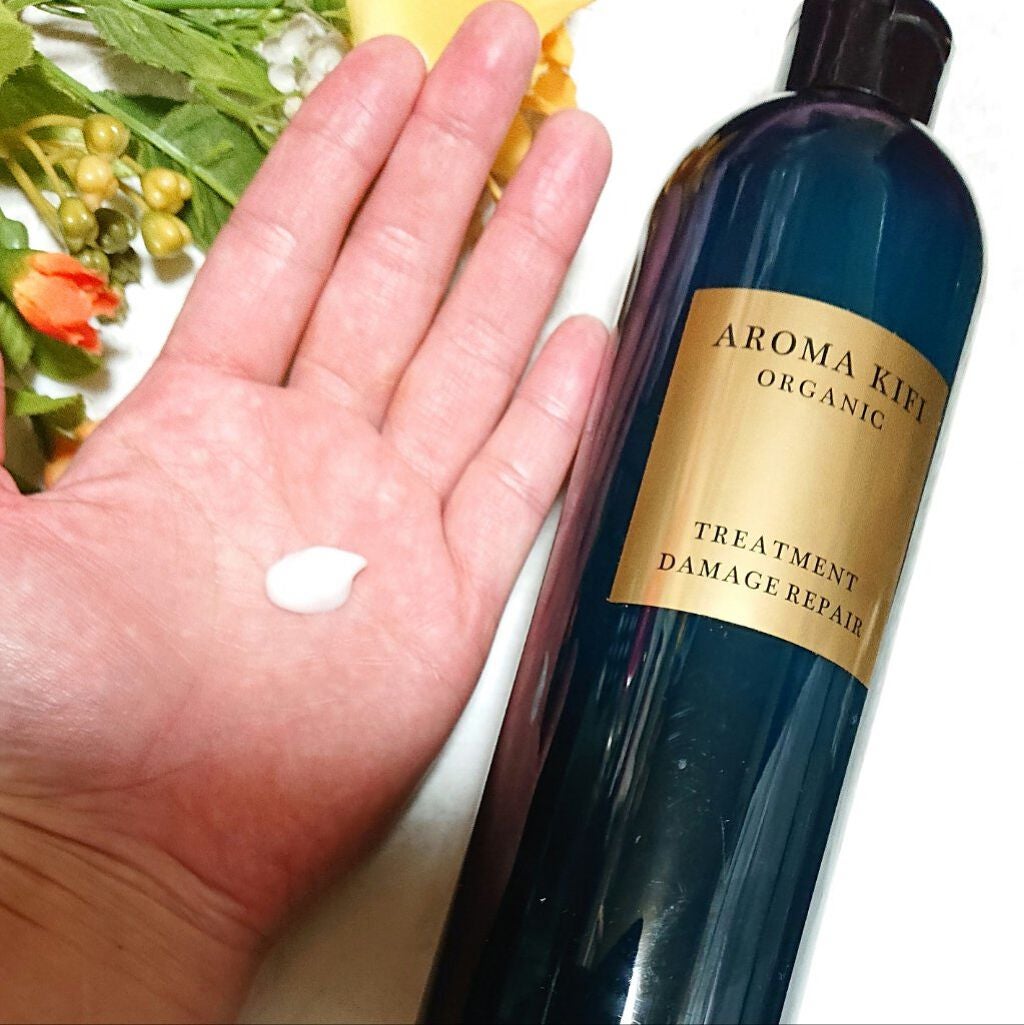 オーガニック シャンプー/トリートメント<ダメージリペア>/AROMA KIFI/シャンプー・コンディショナーを使ったクチコミ(4枚目)