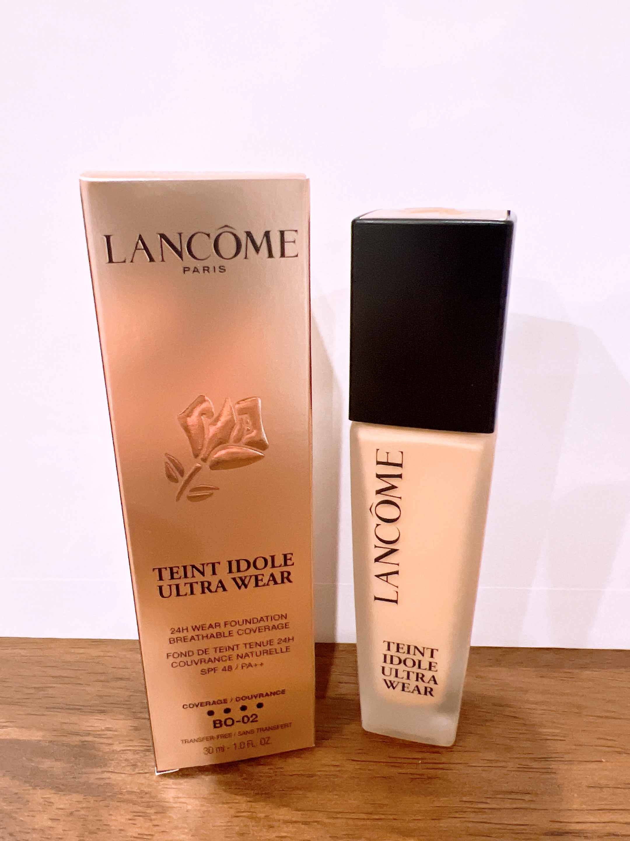 タンイドル ウルトラ ウェア リキッド N/LANCOME/リキッドファンデーションを使ったクチコミ（1枚目）