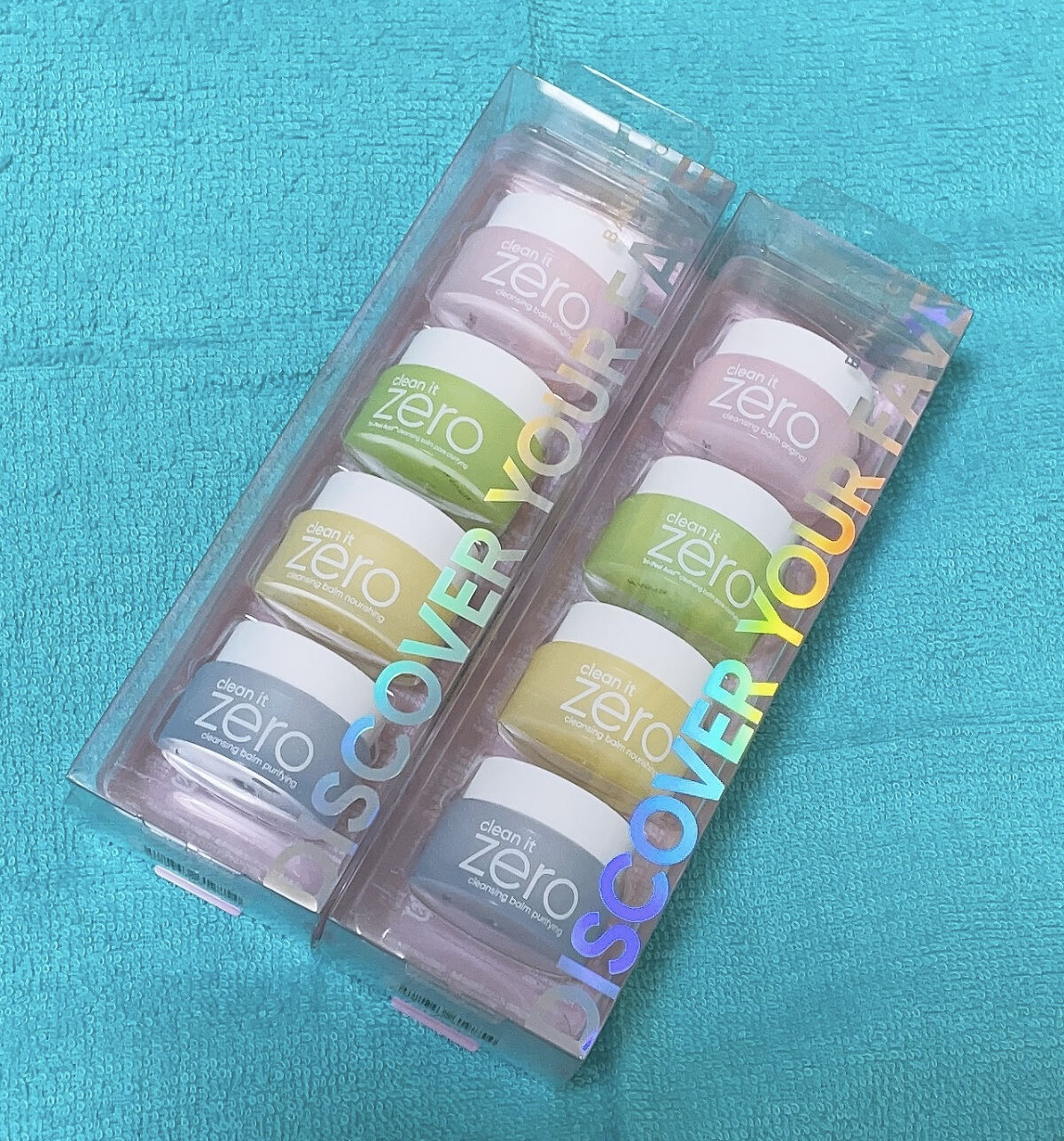 バニラコクレンジングバーム ディスカバリーキット/BANILA CO/その他キットセットを使ったクチコミ（2枚目）