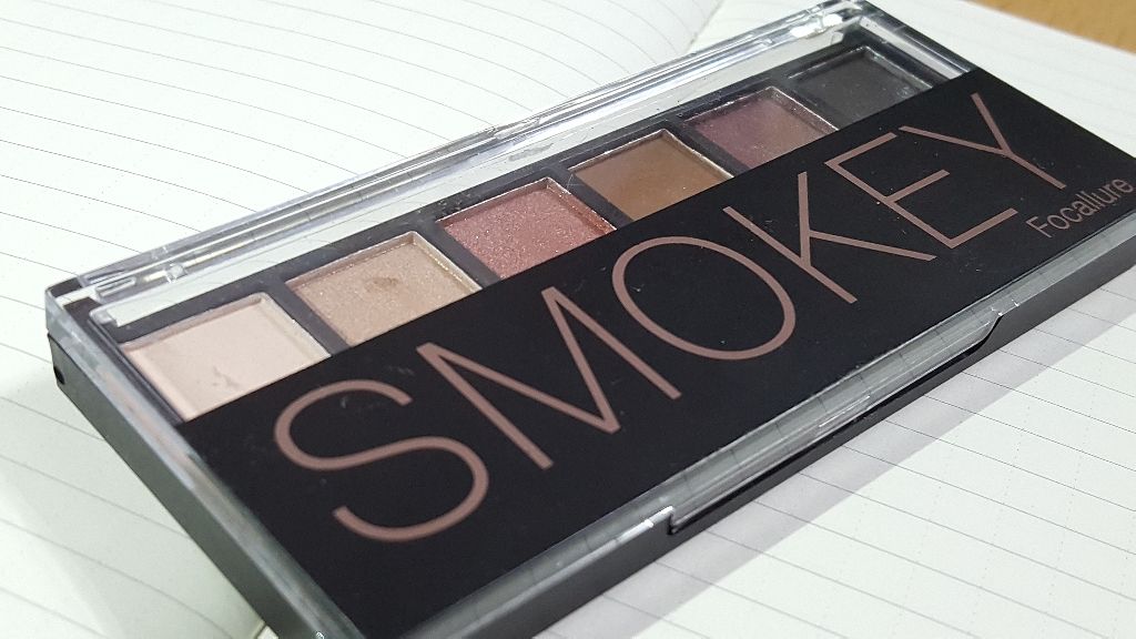 6 Colors SMOKEY Eyeshadow/FOCALLURE/アイシャドウパレットを使ったクチコミ(1枚目)