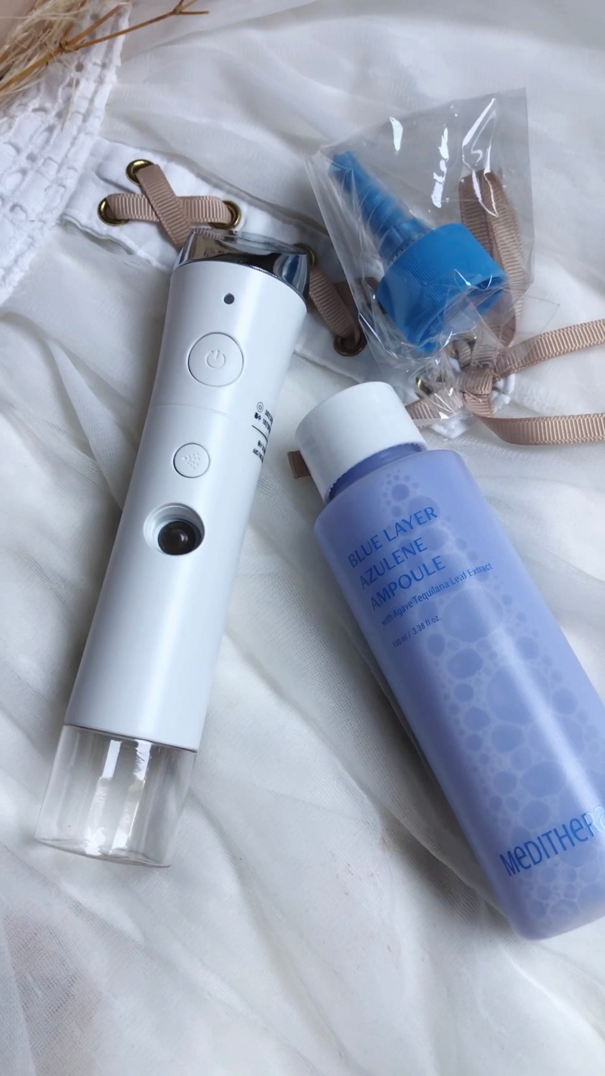 ブルーレイヤーミストアンプルジェット美顔器/MEDITHERAPY/美顔器・マッサージを使ったクチコミ(5枚目)