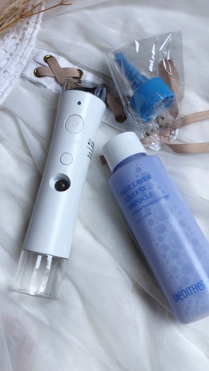 ブルーレイヤーミストアンプルジェット美顔器/MEDITHERAPY/美顔器・マッサージを使ったクチコミ(5枚目)