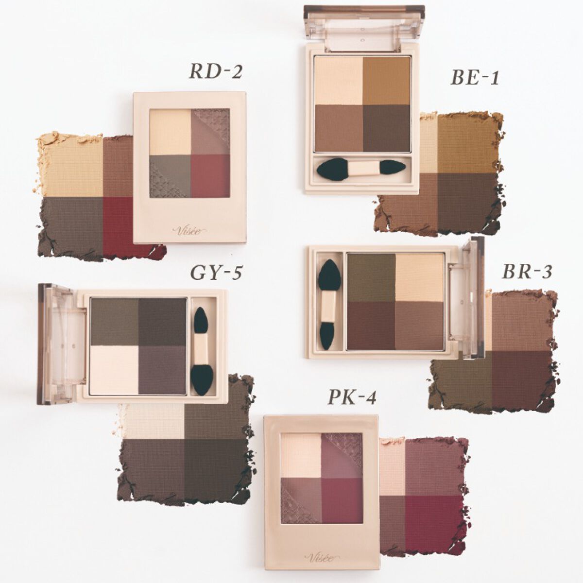 ニュアンス マット クリエイター/Visée/アイシャドウパレットを使ったクチコミ（1枚目）