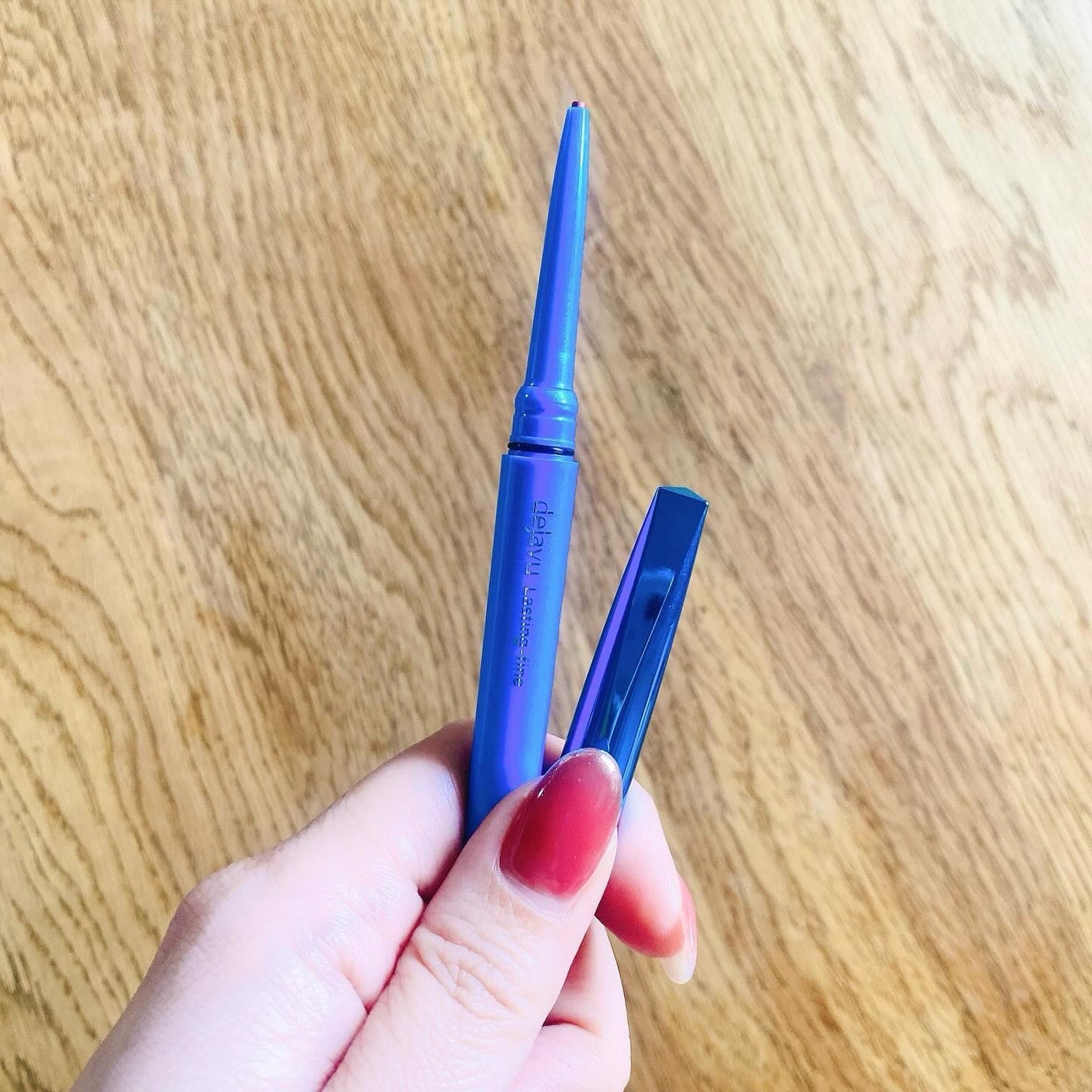 「密着アイライナー」極細クリームペンシル/デジャヴュ/ペンシルアイライナーを使ったクチコミ(1枚目)