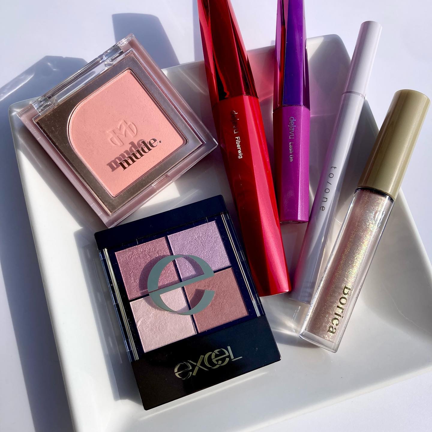 リアルクローズシャドウ/excel/アイシャドウパレットを使ったクチコミ（2枚目）