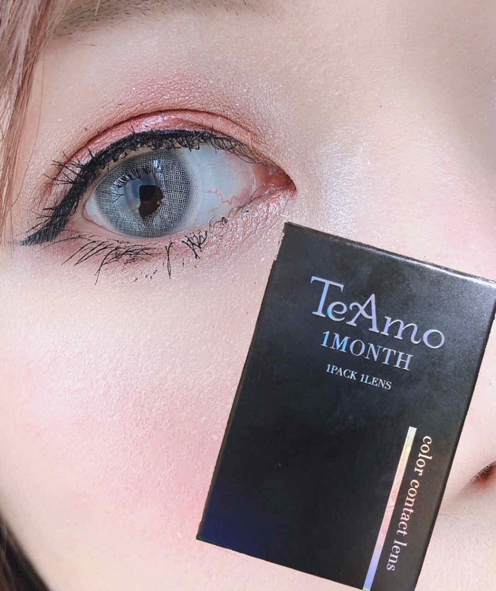 GRUNGE 1month/TeAmo/1ヶ月(1MONTH)カラコンを使ったクチコミ(1枚目)