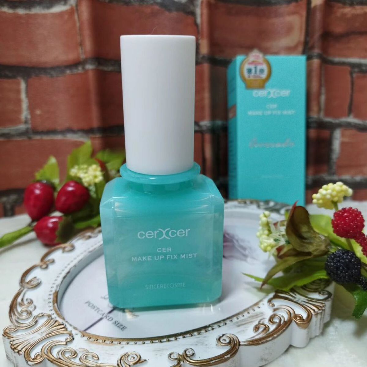 メイクアップフィックスミスト/cerXcer/フィックスミストを使ったクチコミ（2枚目）