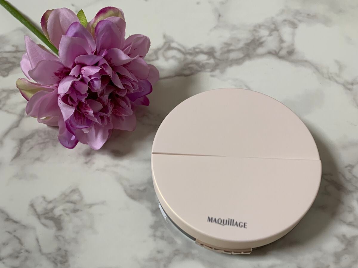 ドラマティッククッションジェリー/マキアージュ/クッションファンデーションを使ったクチコミ(1枚目)