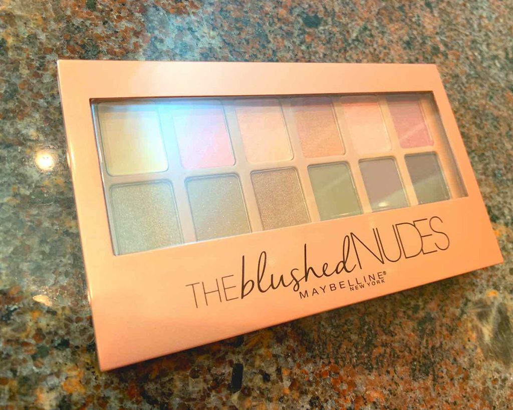ヌードパレット ブラッシュド/MAYBELLINE NEW YORK/アイシャドウパレットを使ったクチコミ(1枚目)