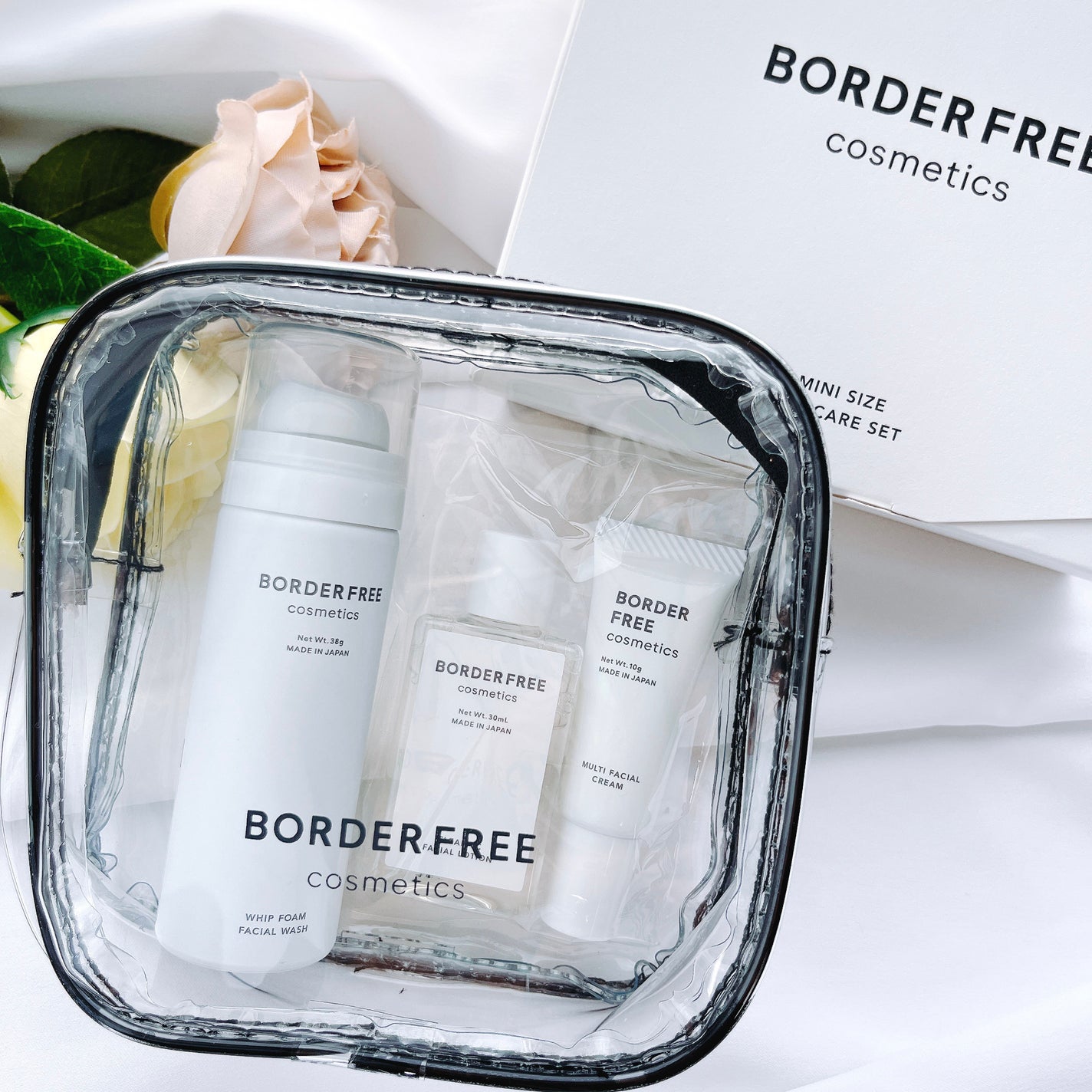 ミニサイズスキンケアセット/BORDER FREE cosmetics/トライアルキットを使ったクチコミ(4枚目)