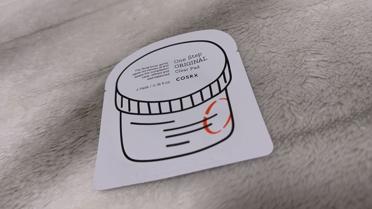 ワンステップオリジナルクリアパッド/COSRX/トナーパッドを使ったクチコミ（1枚目）