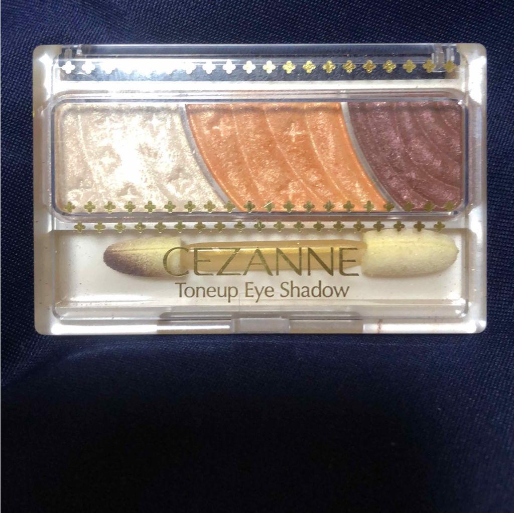トーンアップアイシャドウ/CEZANNE/アイシャドウパレットを使ったクチコミ(1枚目)