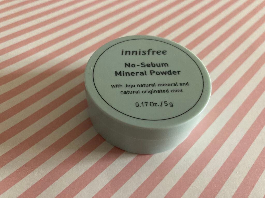 ノーセバム ミネラルパウダー/innisfree/ルースパウダーを使ったクチコミ(1枚目)