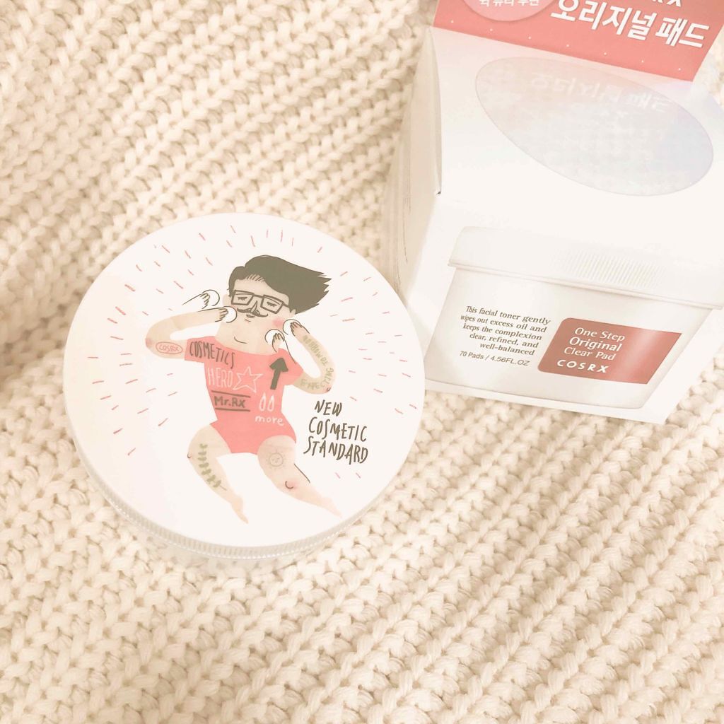 ワンステップオリジナルクリアパッド/COSRX/トナーパッドを使ったクチコミ(1枚目)
