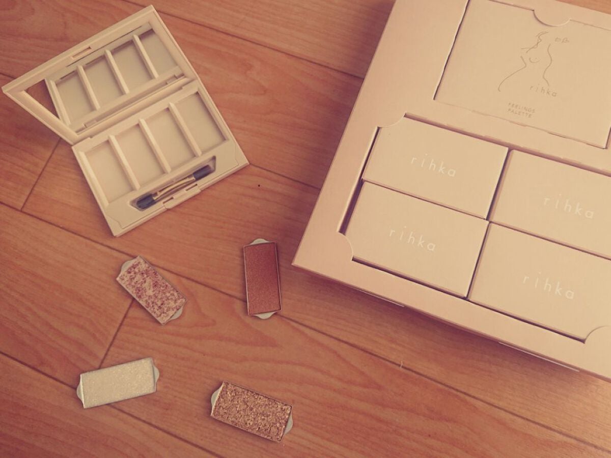 フィーリングス パレット/rihka/アイシャドウパレットを使ったクチコミ(2枚目)