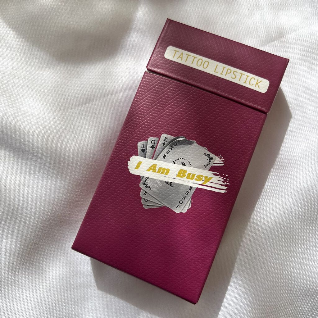 シガレット リキッドティント/FOMOMY/リップティントを使ったクチコミ（1枚目）