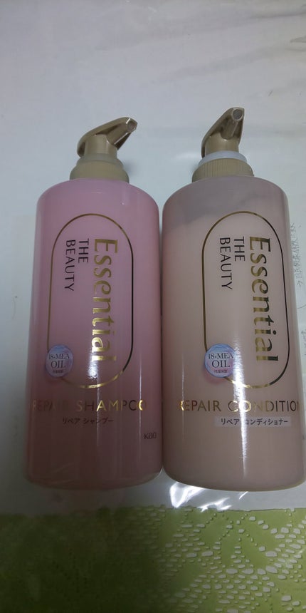 ザビューティ リペアシャンプー・コンディショナー/エッセンシャル/市販シャンプーを使ったクチコミ(1枚目)