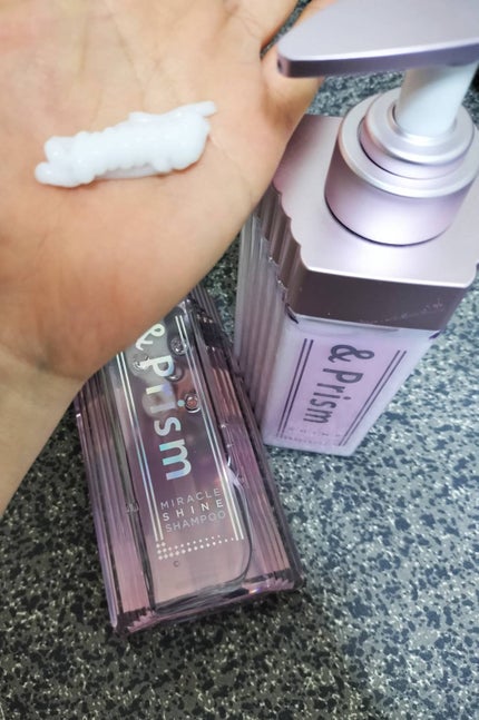 ミラクル シャイン シャンプー/ヘアトリートメント/&Prism/市販シャンプーを使ったクチコミ(2枚目)