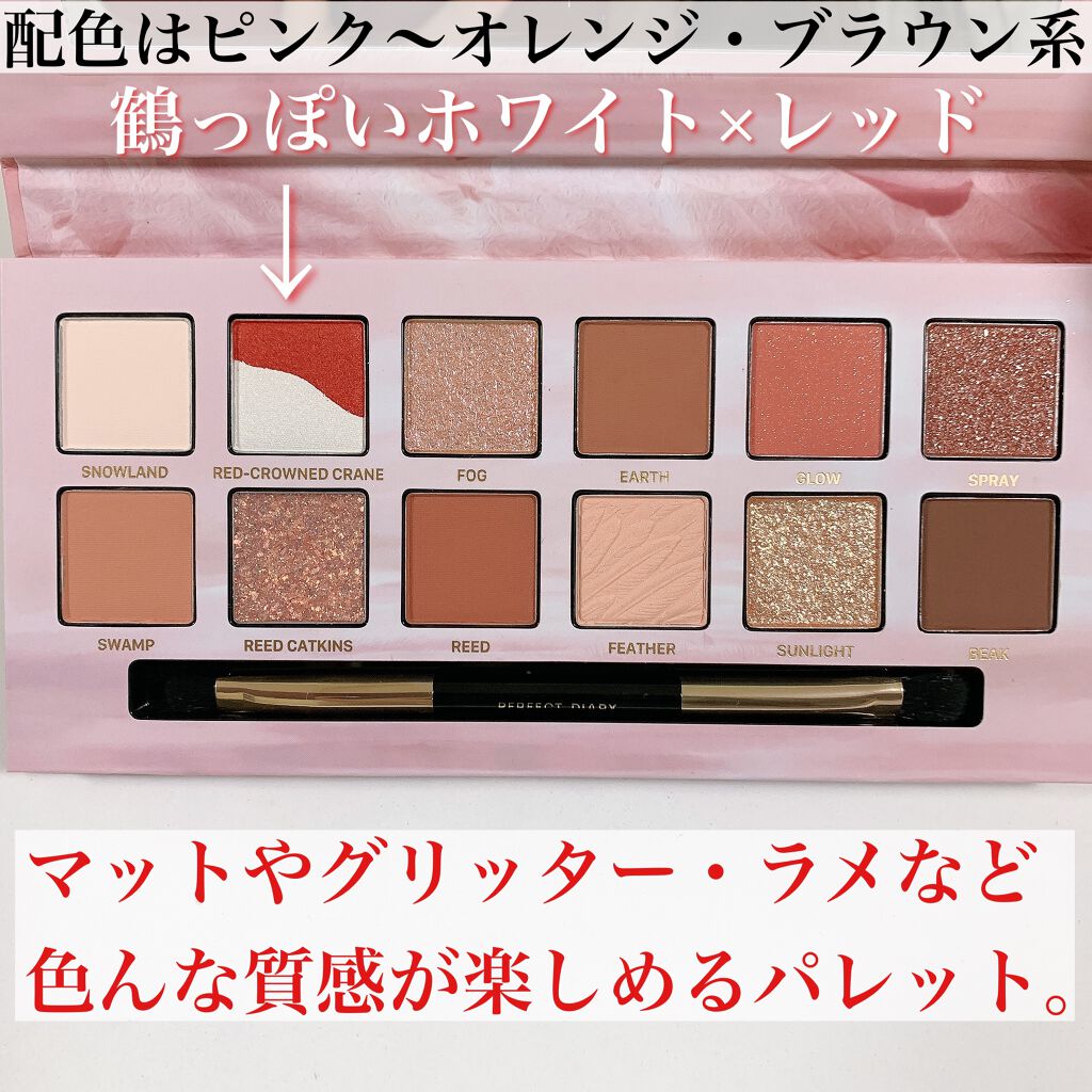 エクスプローラ12色 動物アイシャドウパレット/PERFECT DIARY/アイシャドウパレットを使ったクチコミ(4枚目)