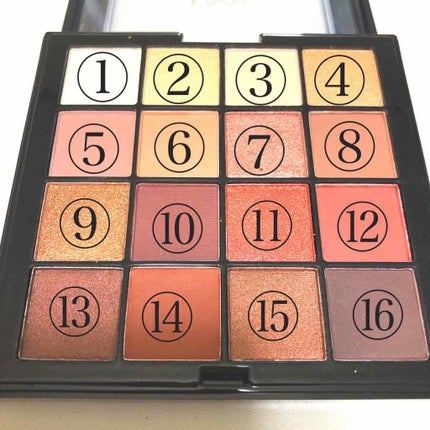 UT シャドウ パレット/NYX Professional Makeup/アイシャドウパレットを使ったクチコミ(2枚目)