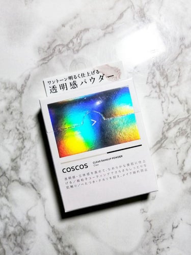 クリアランクアップパウダー/COSCOS/プレストパウダーを使ったクチコミ（3枚目）