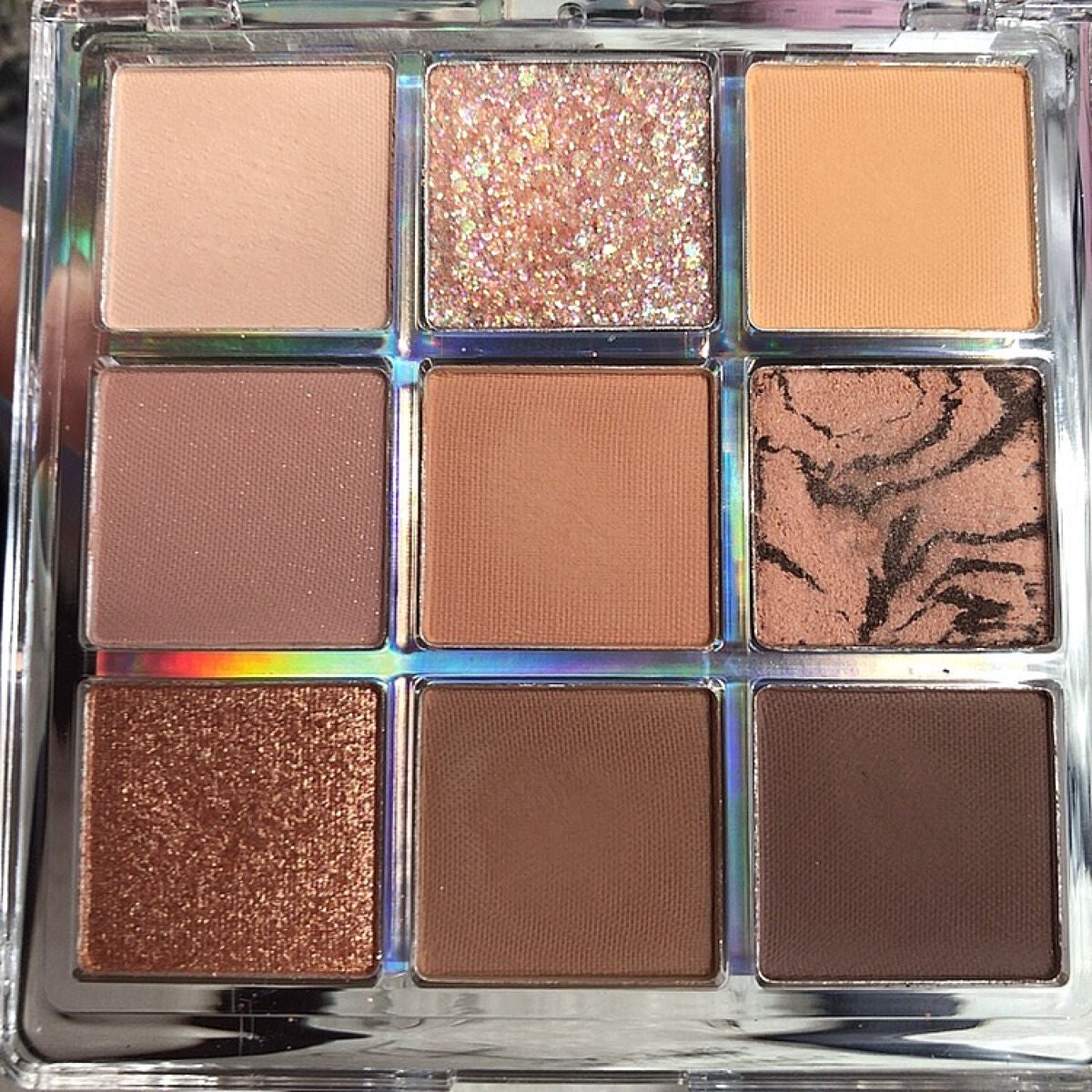 クォーツ 9色アイシャドウパレット(ドリームランドアイシャドウ)/ZEESEA/アイシャドウパレットを使ったクチコミ(3枚目)