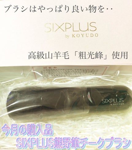SIXPLUS メイクブラシ 5本セット - Dawnシリーズ (ブラック)/SIXPLUS/メイクブラシを使ったクチコミ(1枚目)