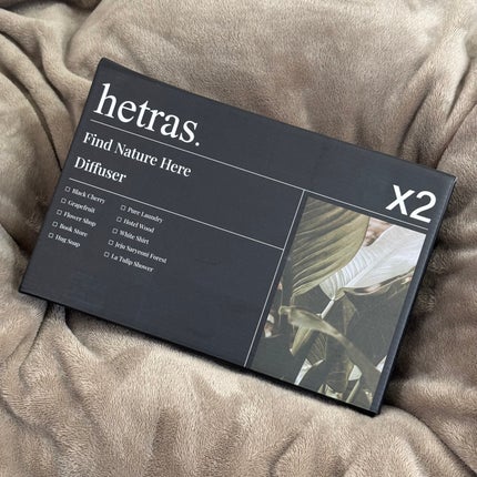 プレミアムディフューザー/hetras/ルームフレグランスを使ったクチコミ(3枚目)