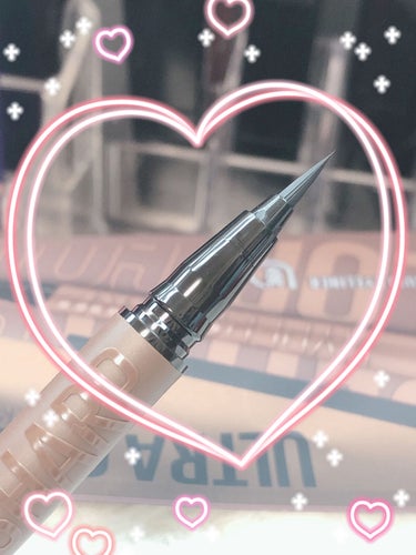 ウルトラカラー アイライナー BR-2 絶妙な目ヂカラ ブラウンブラック/MAYBELLINE NEW YORK/リキッドアイライナーを使ったクチコミ（3枚目）