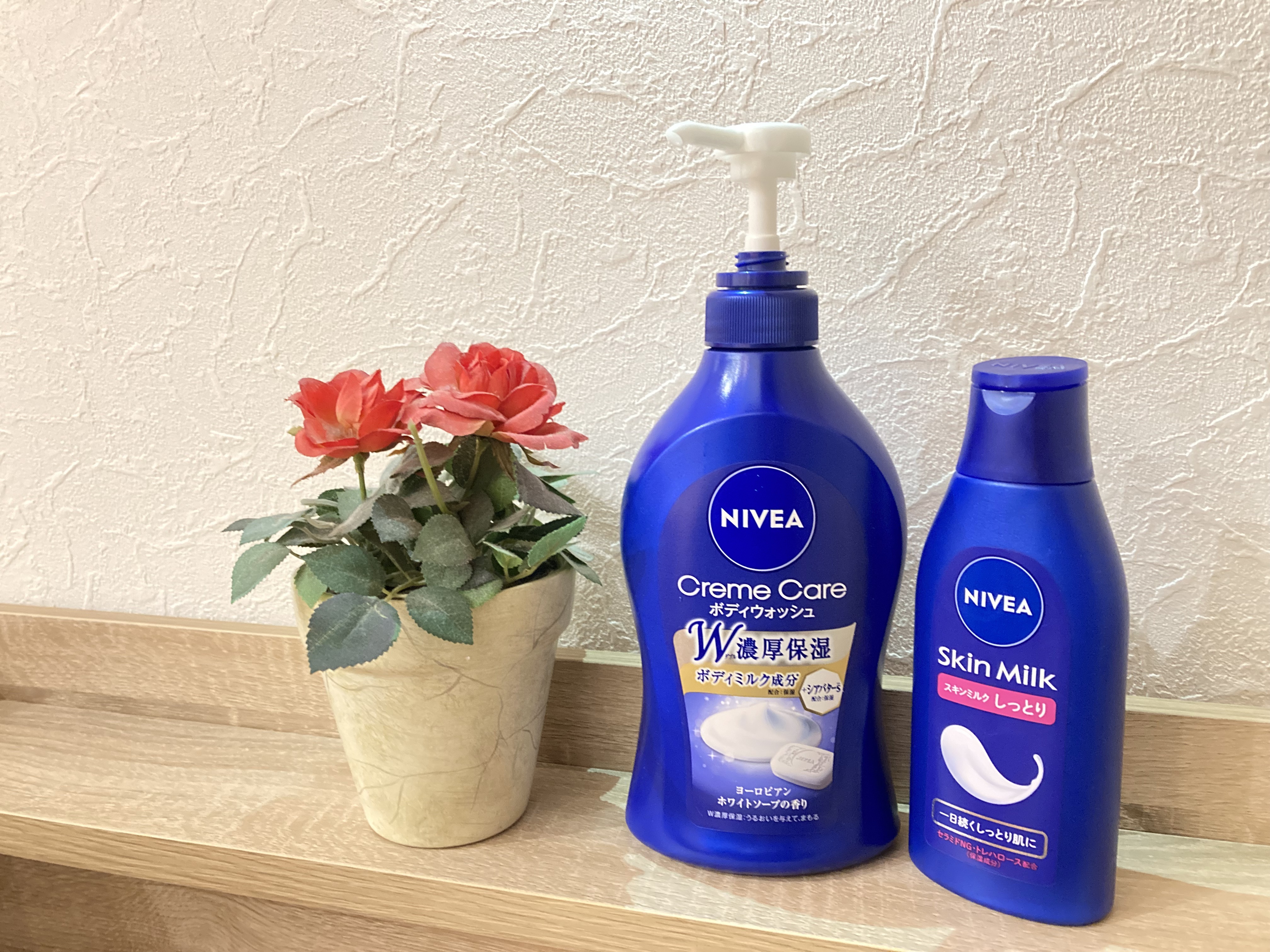 スキンミルク(しっとり)/ニベア/ボディミルクを使ったクチコミ（1枚目）