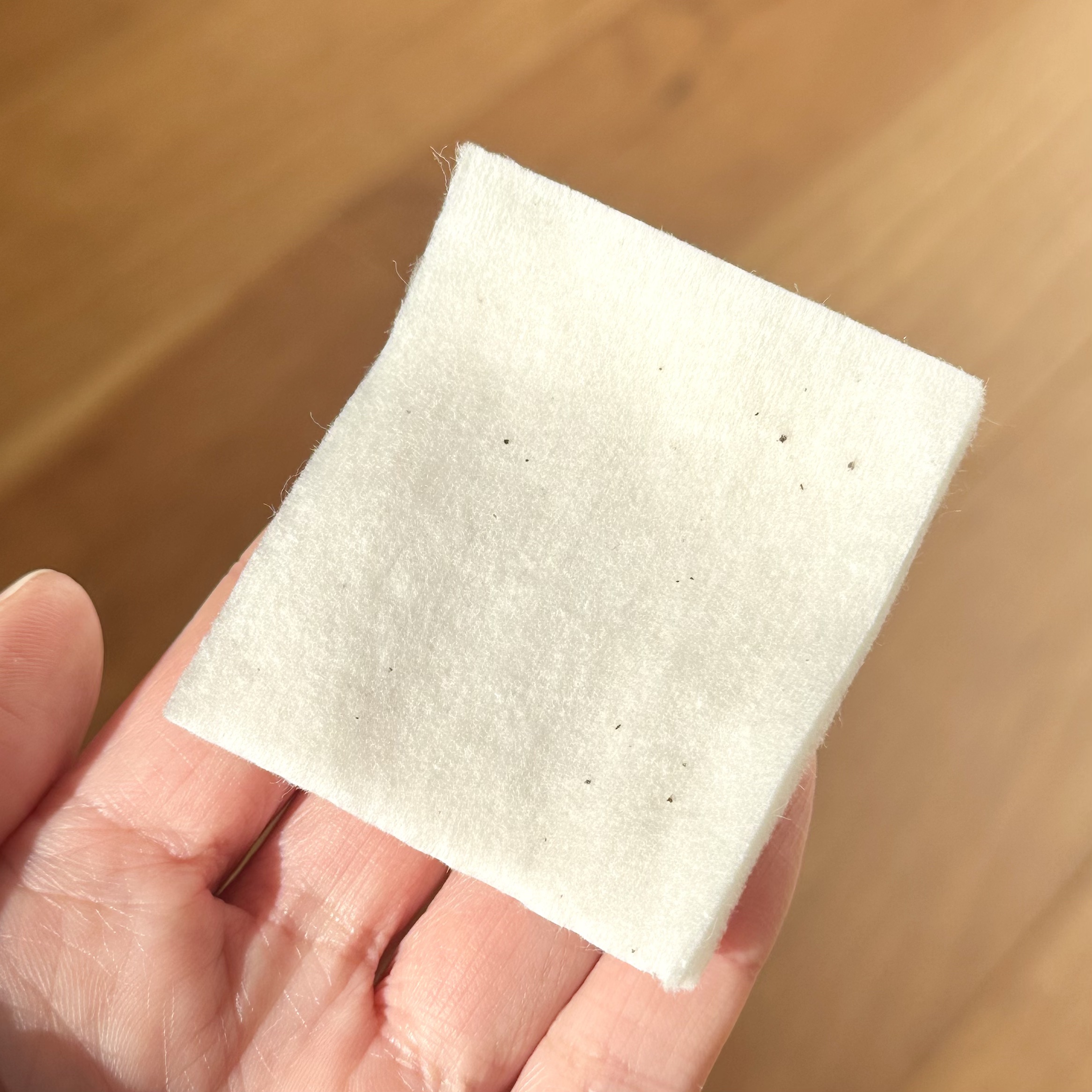 生成カットコットン/無印良品/コットンを使ったクチコミ（2枚目）