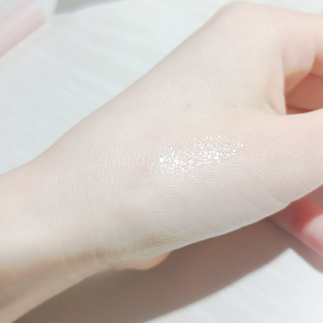 シュガー トゥインクル リキッド グリッター/PERIPERA/グリッターを使ったクチコミ(3枚目)