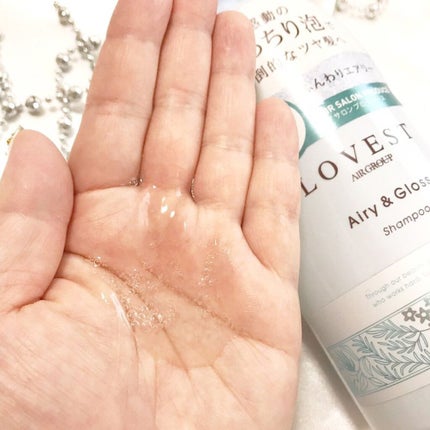 エアリーアンドグロス シャンプー/トリートメント /LOVEST by air Salon Quality Hair Care/市販シャンプーを使ったクチコミ(4枚目)
