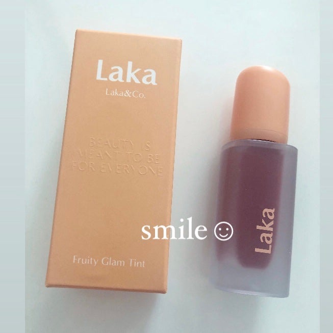 フルーティーグラムティント/Laka/リップティントを使ったクチコミ(4枚目)