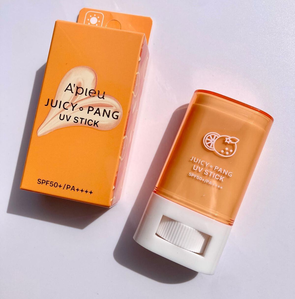 アピュー ジューシーパン UVスティック/A’pieu/日焼け止め・UVケアを使ったクチコミ(5枚目)