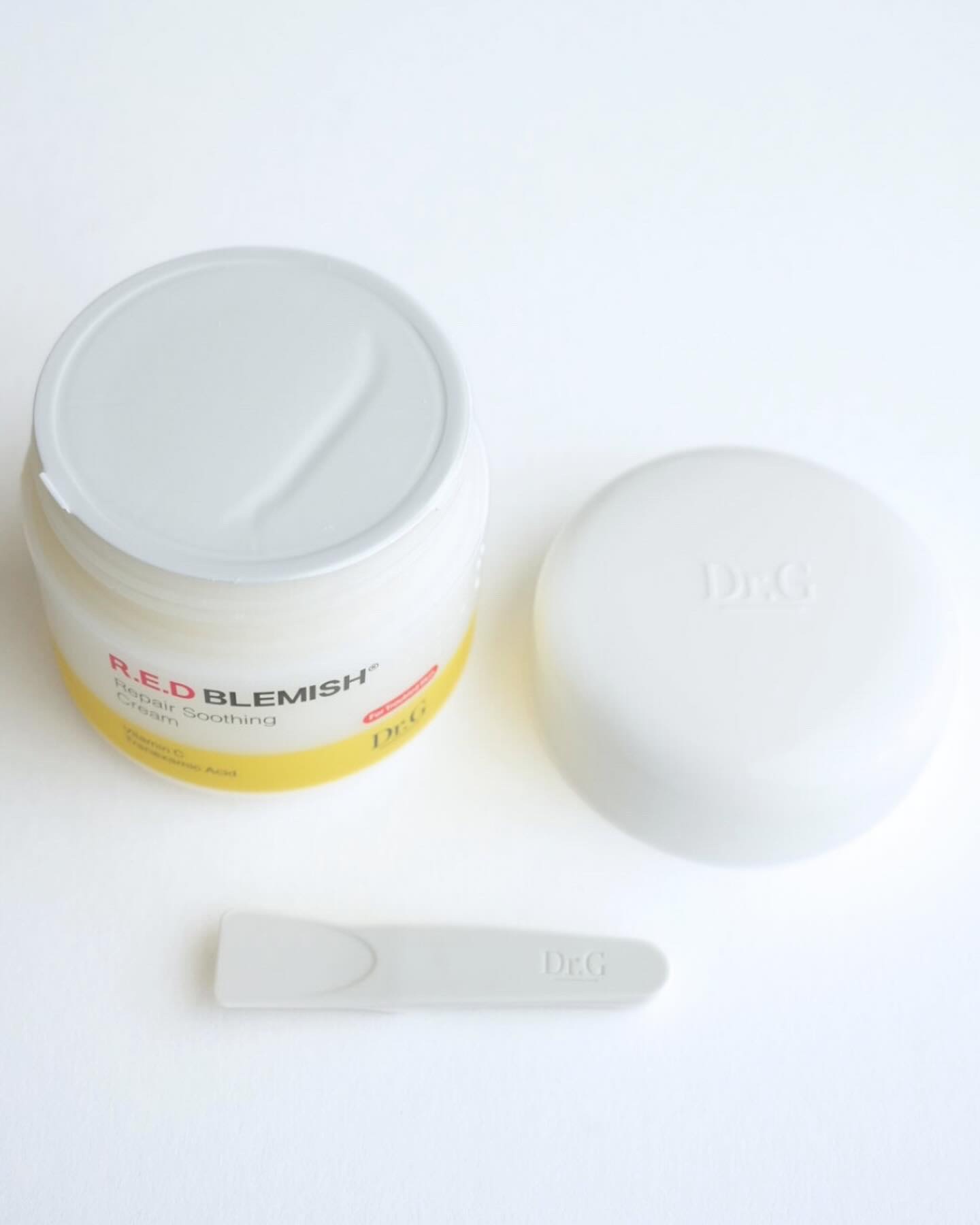 レッドブレミッシュ リペアスージングクリーム/Dr.G/フェイスクリームを使ったクチコミ（3枚目）