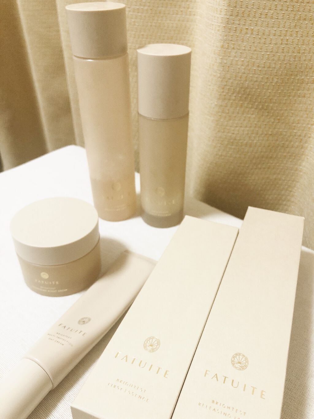 ブライテストエナジャイジングナイトクリーム/FATUITE/フェイスクリームを使ったクチコミ(1枚目)
