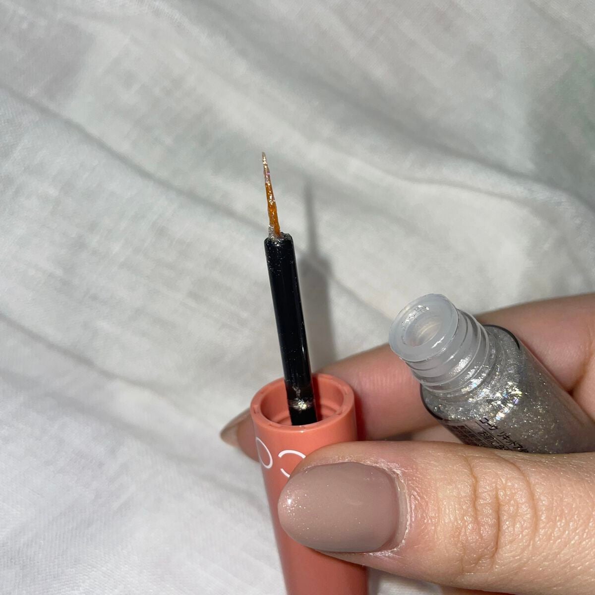 グリッターライナー/coou/グリッターを使ったクチコミ(2枚目)