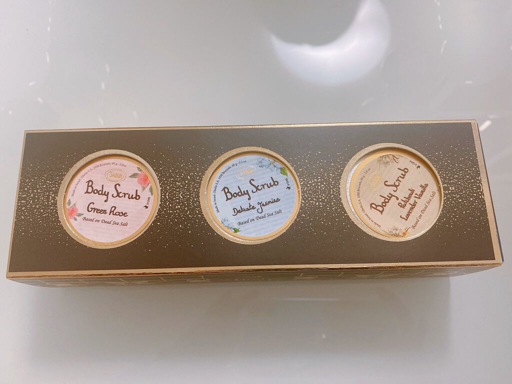 ボディスクラブ トリニティ/SABON/その他キットセットを使ったクチコミ（1枚目）
