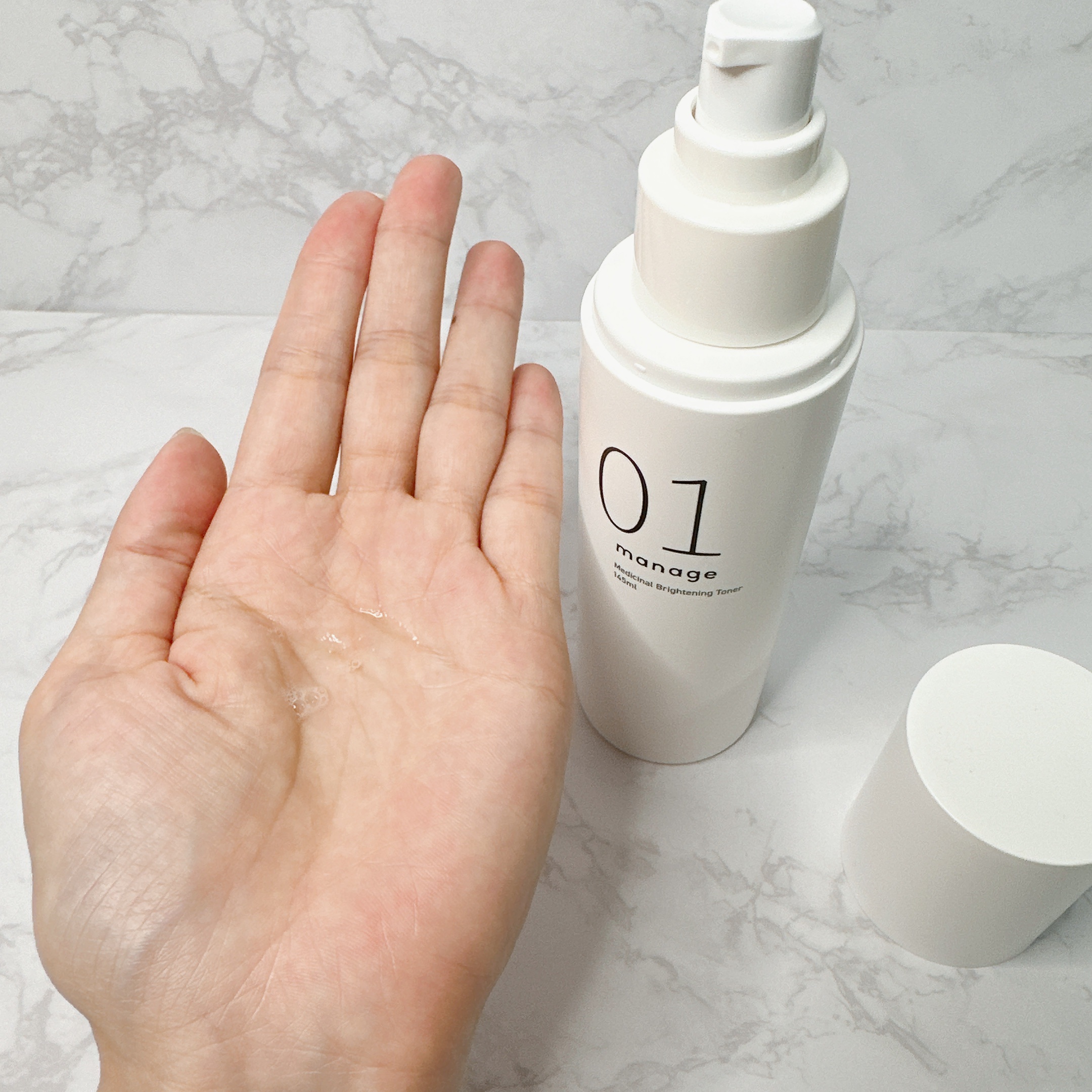 manage 01 ブライトニング トナー/manage/化粧水を使ったクチコミ（1枚目）