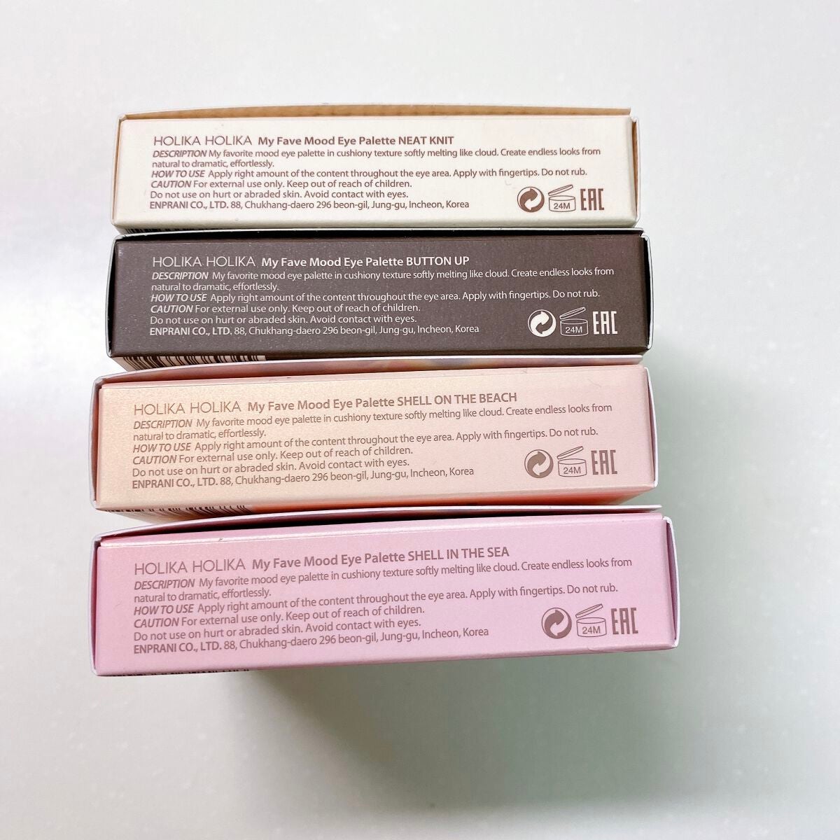 マイフェイブムードアイパレット 9カラー/HOLIKA HOLIKA/アイシャドウパレットを使ったクチコミ(6枚目)